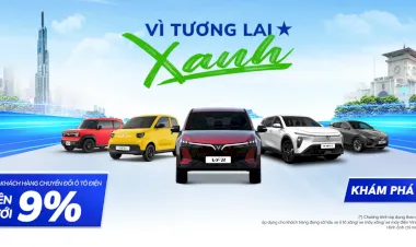VinFast Smart City Ưu Đãi “Vì Tương Lai Xanh 2” – Giảm Giá Ô Tô Điện Đến 9%